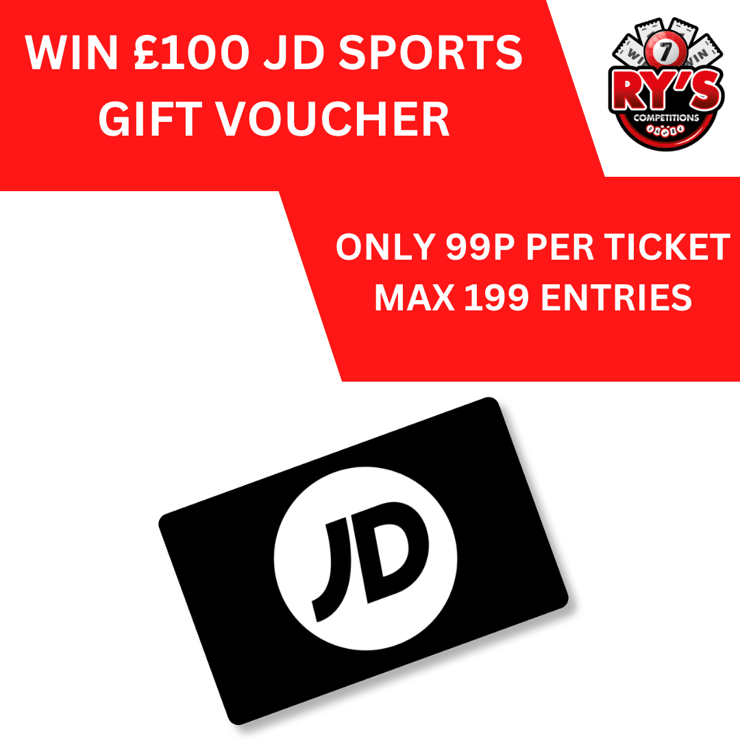 £100 JD Sports Voucher Ry's Competitions