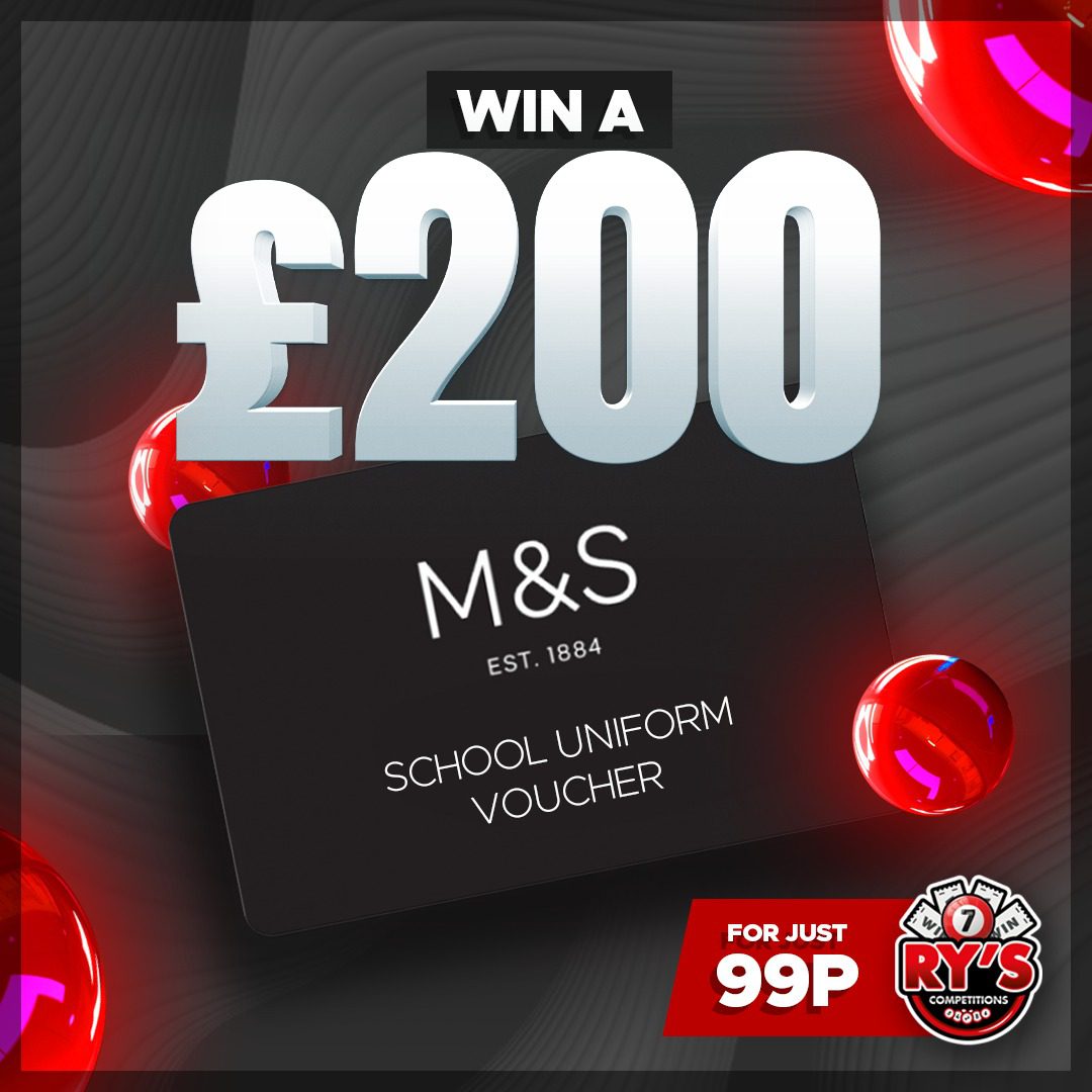 Win £200 M & S School Uniform Voucher Ry's Competitions